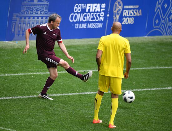 Футбольный турнир среди участников 68-го Конгресса ФИФА