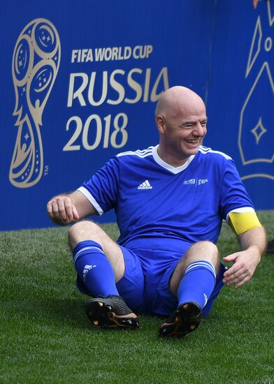 Футбольный турнир среди участников 68-го Конгресса ФИФА