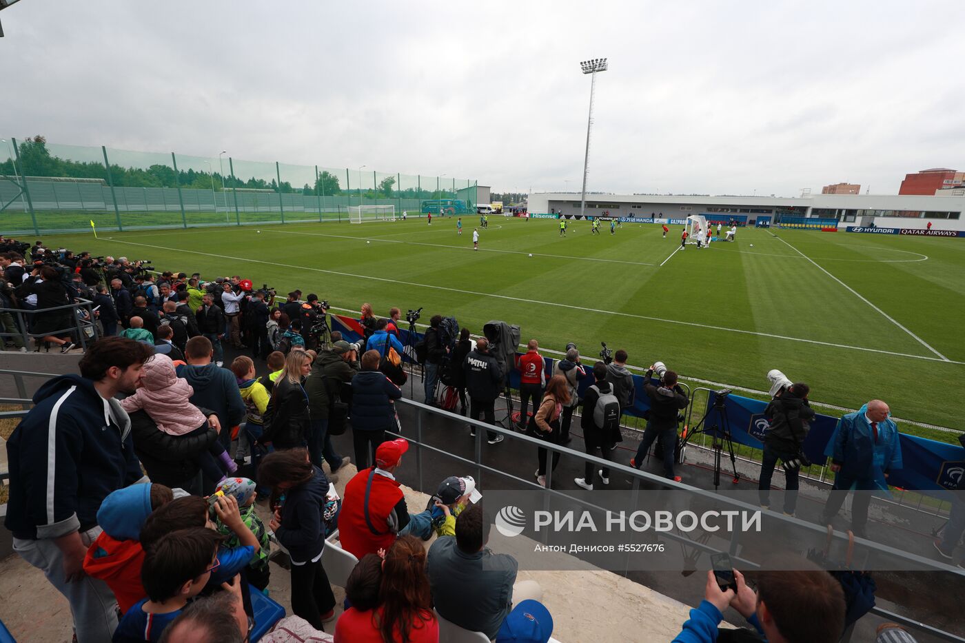 Футбол. ЧМ-2018. Тренировка сборной Франции