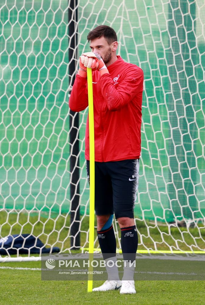 Футбол. ЧМ-2018. Тренировка сборной Франции