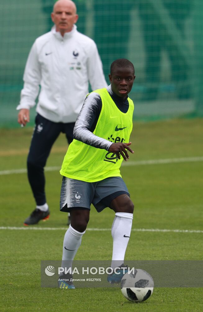 Футбол. ЧМ-2018. Тренировка сборной Франции