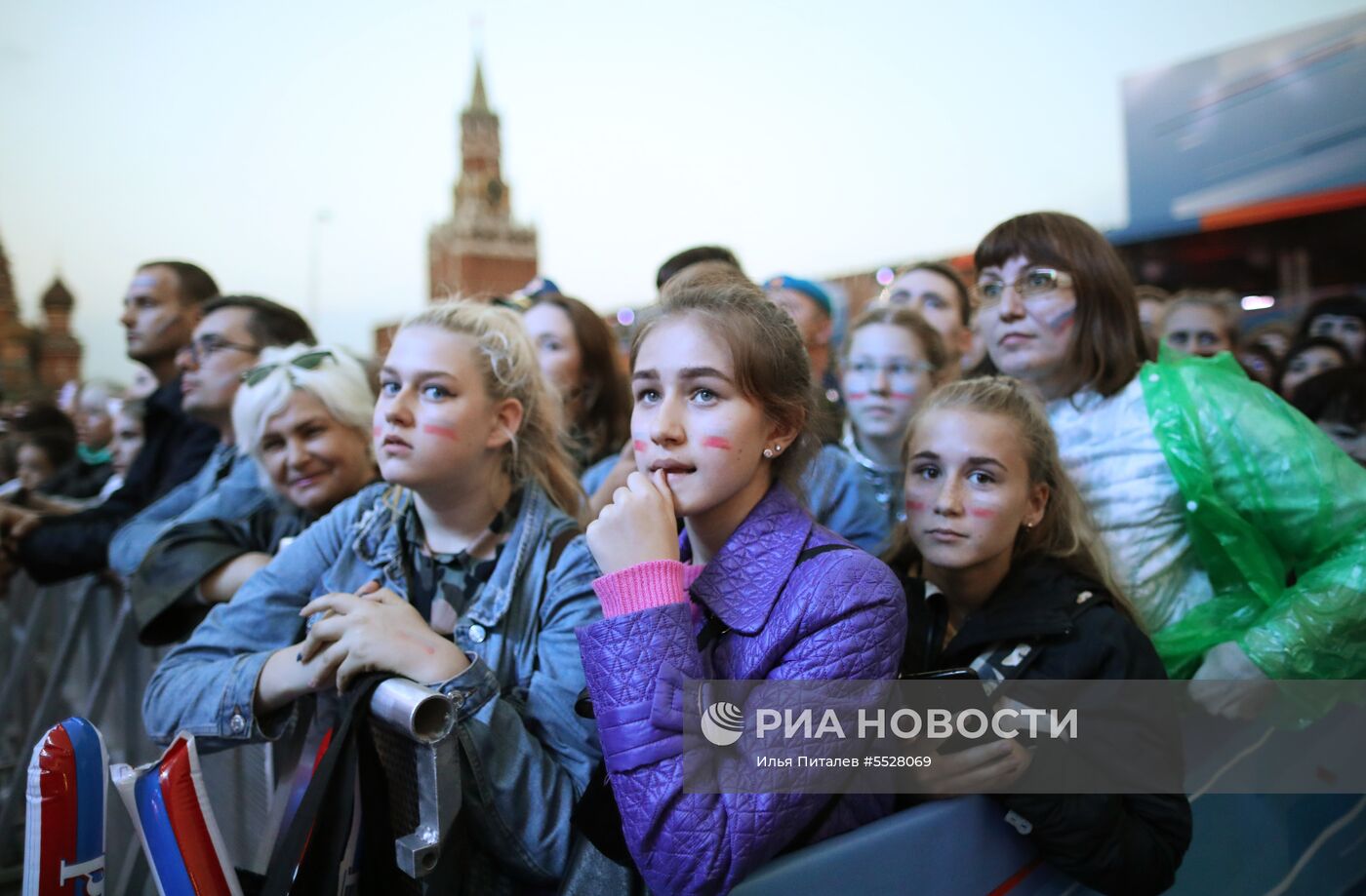 Праздничный концерт на Красной площади, посвященный Дню России