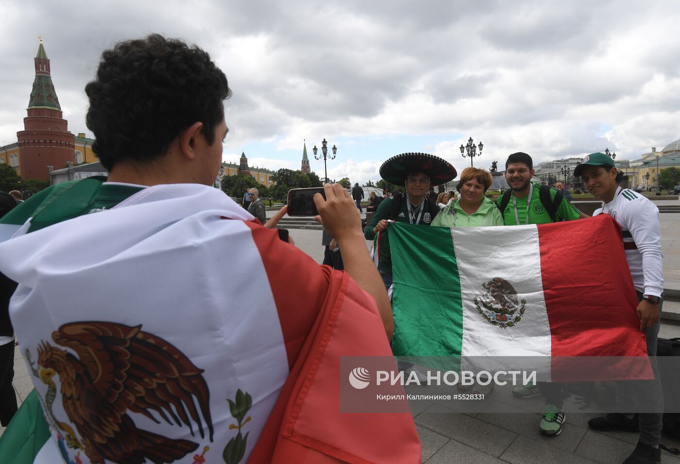 Болельщики ЧМ-2018 по футболу в Москве