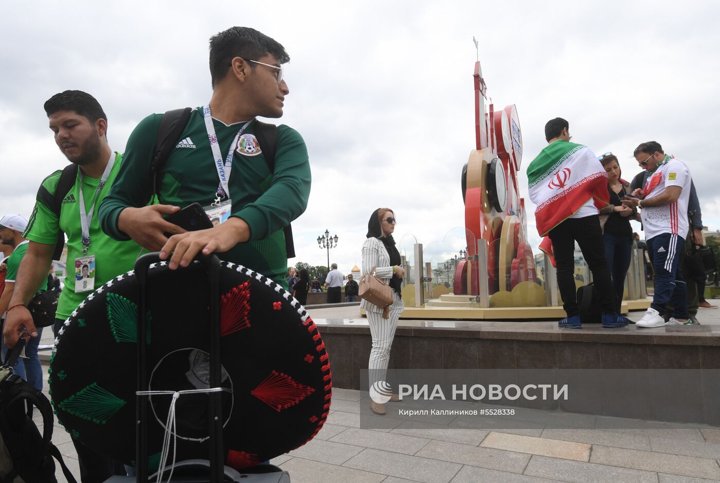 Болельщики ЧМ-2018 по футболу в Москве