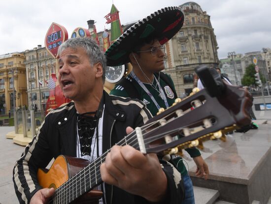 Болельщики ЧМ-2018 по футболу в Москве