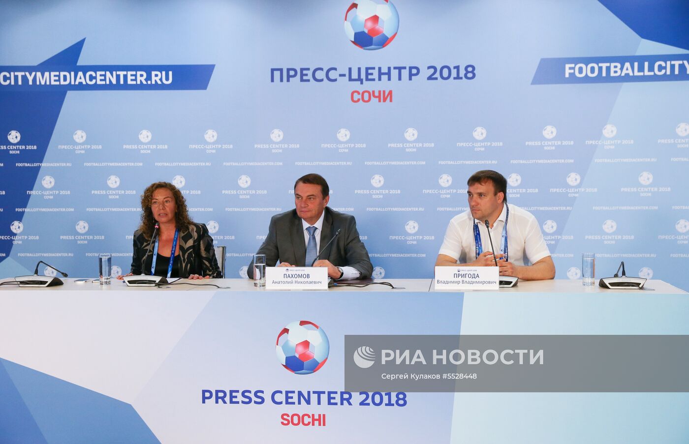 Открытие городских пресс-центров ЧМ