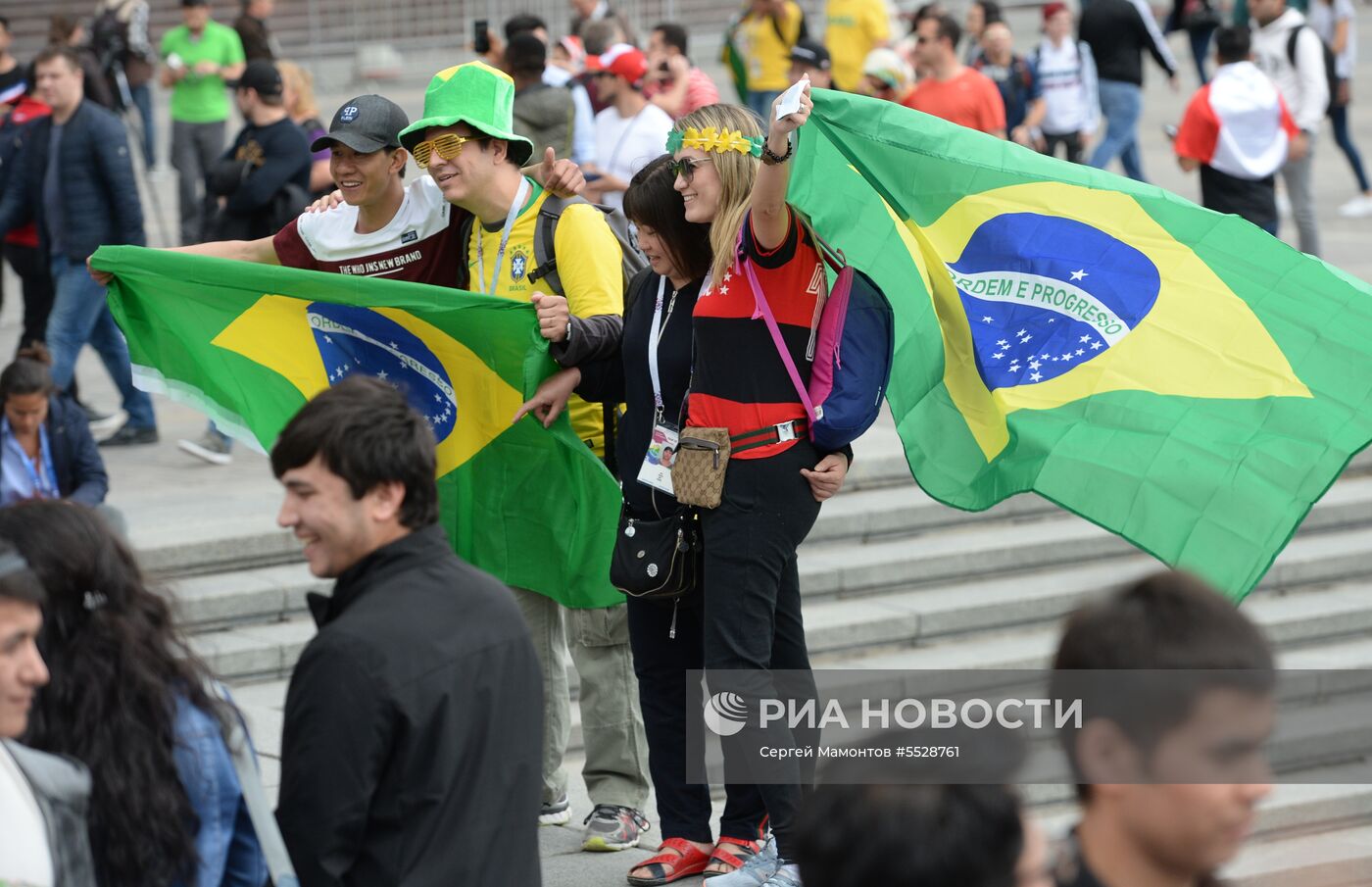 Болельщики ЧМ-2018 по футболу в Москве