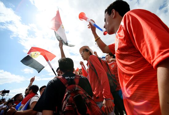 Болельщики ЧМ-2018 по футболу в Москве