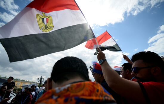 Болельщики ЧМ-2018 по футболу в Москве