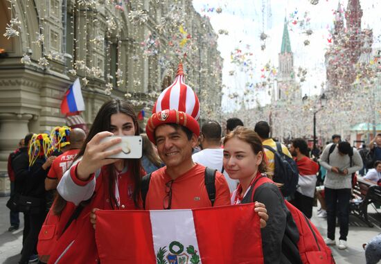 Болельщики ЧМ-2018 по футболу в Москве
