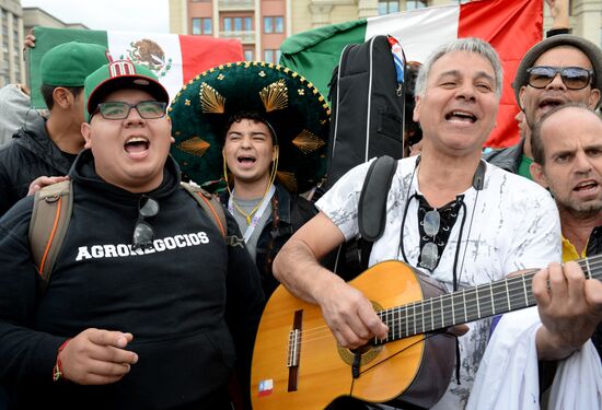Болельщики ЧМ-2018 по футболу в Москве