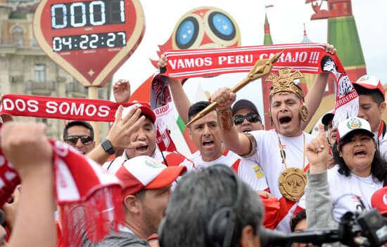 Болельщики ЧМ-2018 по футболу в Москве