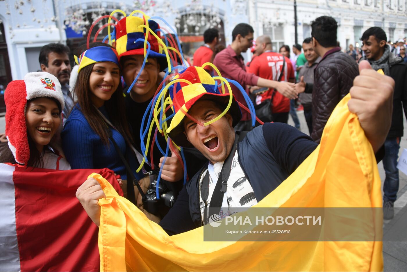 Болельщики ЧМ-2018 по футболу в Москве