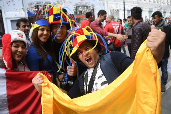Болельщики ЧМ-2018 по футболу в Москве