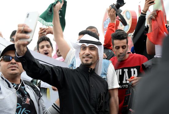 Болельщики ЧМ-2018 по футболу в Москве