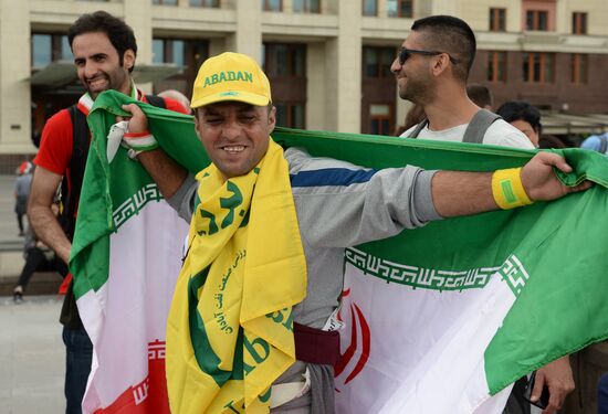 Болельщики ЧМ-2018 по футболу в Москве