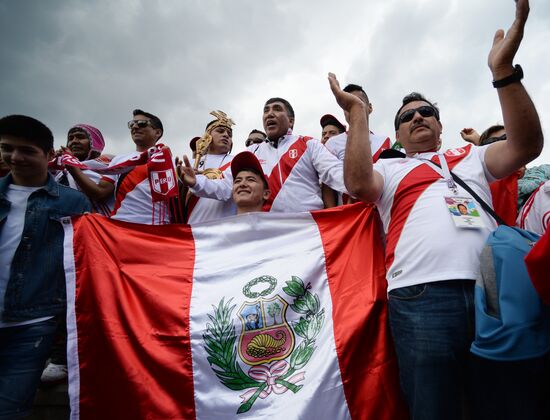 Болельщики ЧМ-2018 по футболу в Москве