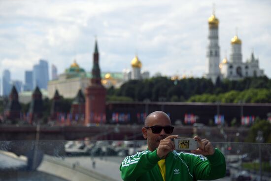 Болельщики ЧМ-2018 по футболу в Москве