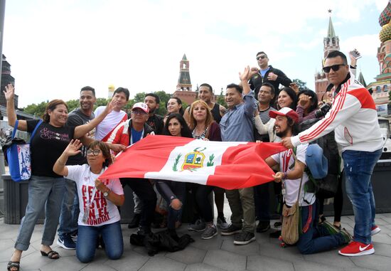 Болельщики ЧМ-2018 по футболу в Москве
