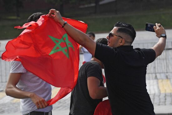 Болельщики ЧМ-2018 по футболу в Москве