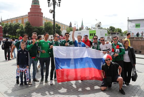 Болельщики ЧМ-2018 по футболу в Москве