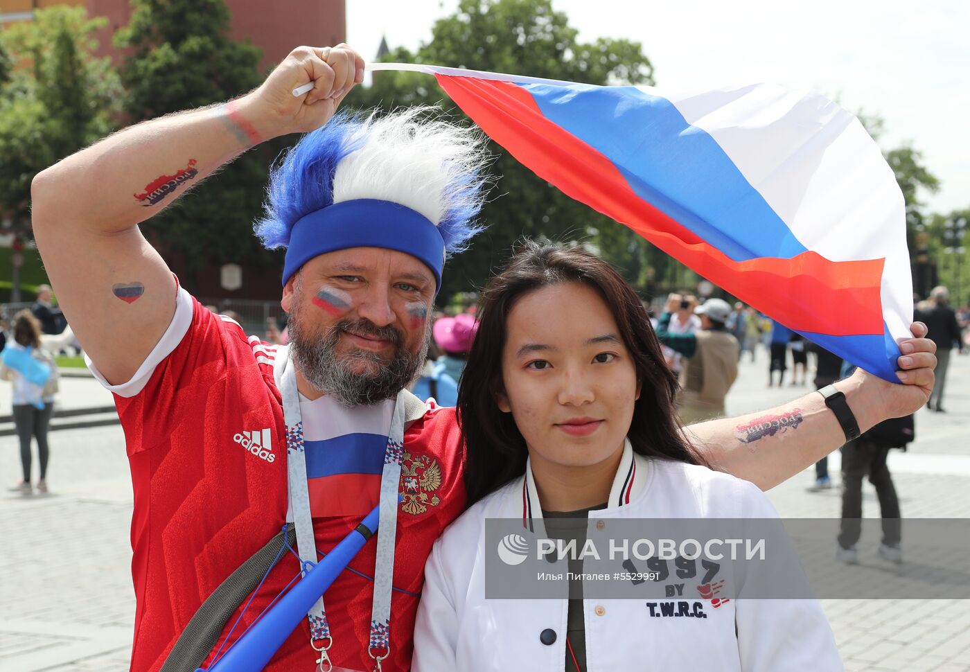 Болельщики ЧМ-2018 по футболу в Москве