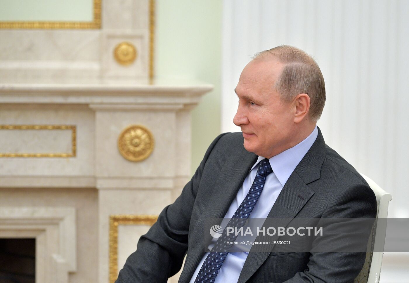 Президент РФ В. Путин встретился с президентом Парагвая М. А. Бенитесом