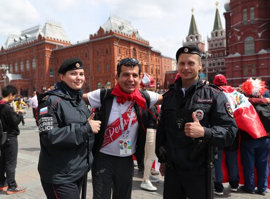 Болельщики ЧМ-2018 по футболу в Москве