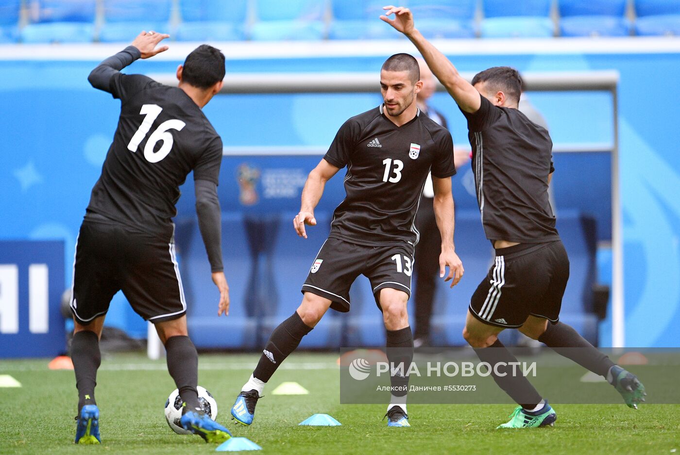 Футбол. ЧМ-2018. Тренировка сборной Ирана