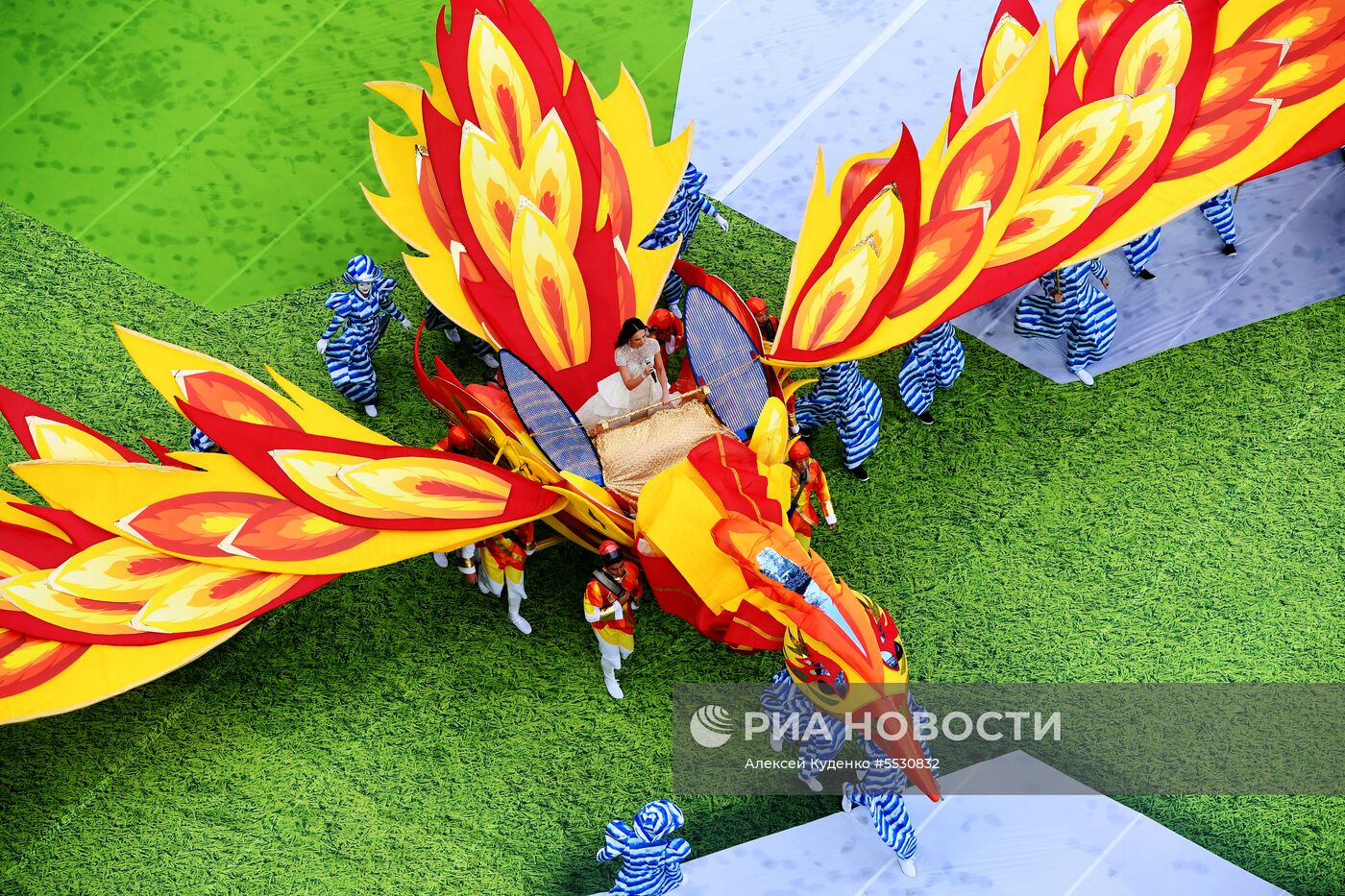 Церемония открытия ЧМ-2018 по футболу