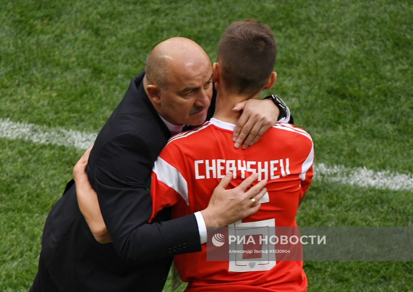 Футбол. ЧМ-2018. Матч Россия - Саудовская Аравия