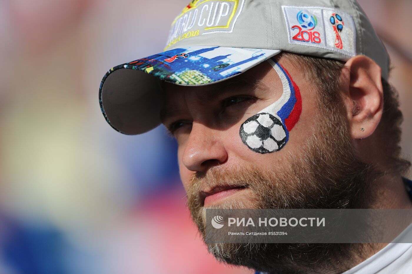 Футбол. ЧМ-2018. Матч Россия - Саудовская Аравия