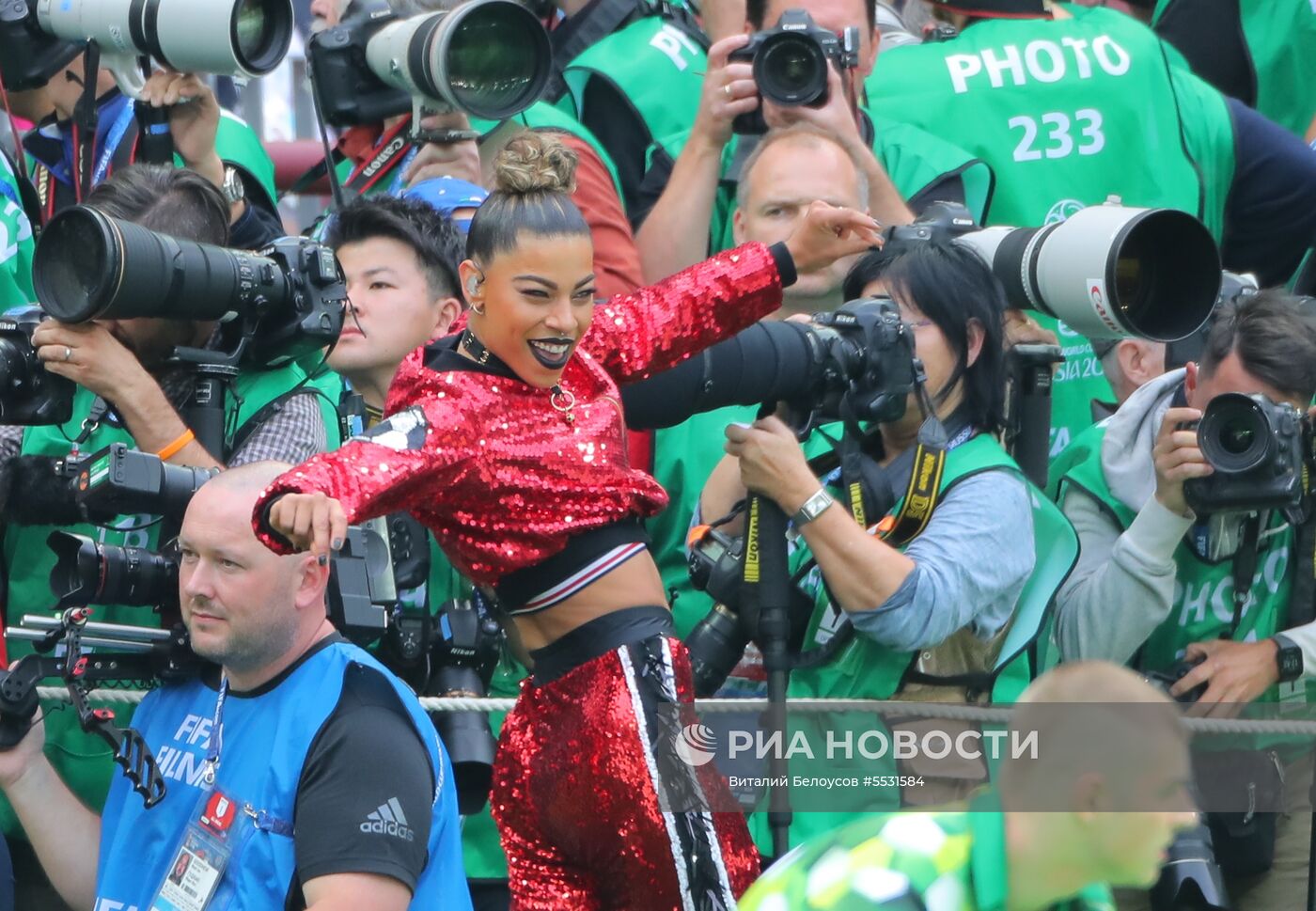 Церемония открытия ЧМ-2018 по футболу