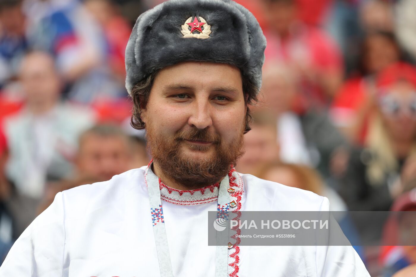 Футбол. ЧМ-2018. Матч Россия - Саудовская Аравия
