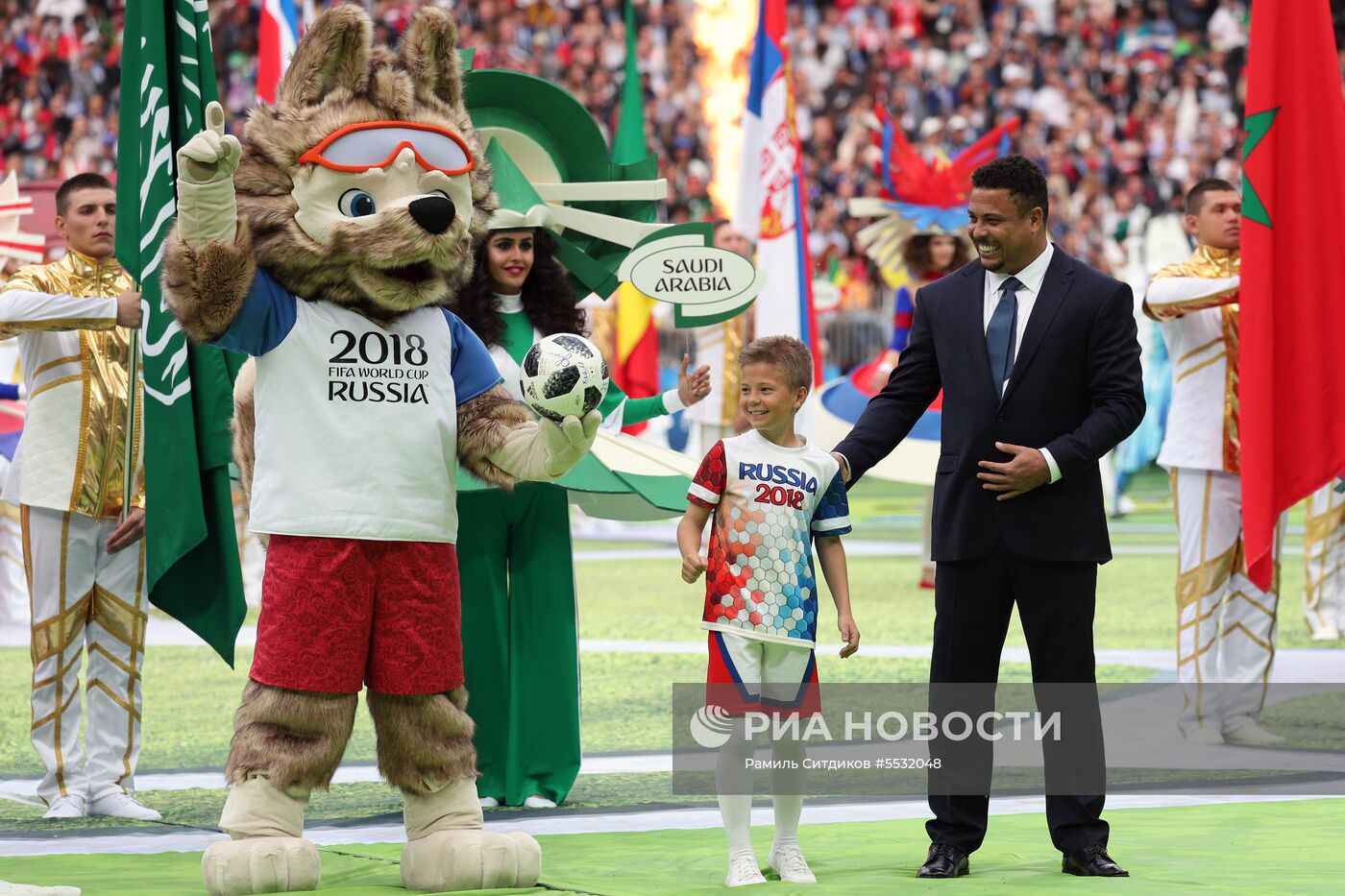 Церемония открытия ЧМ-2018 по футболу