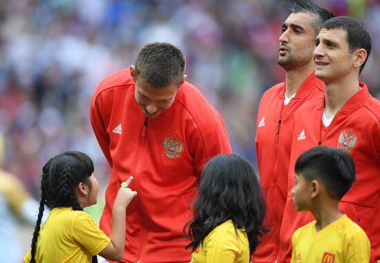 Футбол. ЧМ-2018. Матч Россия - Саудовская Аравия