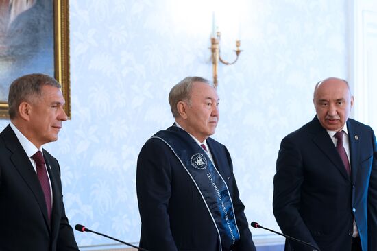 Визит президента Казахстана Н. Назарбаева в Казань 