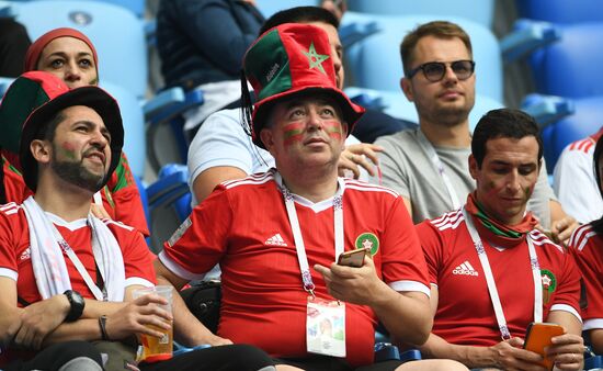 Футбол. ЧМ-2018. Матч Марокко - Иран