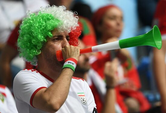 Футбол. ЧМ-2018. Матч Марокко - Иран