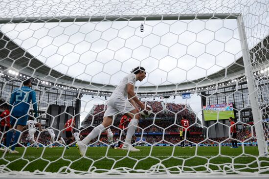 Футбол. ЧМ-2018. Матч Египет - Уругвай