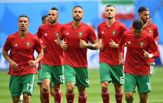 Футбол. ЧМ-2018. Матч Марокко - Иран