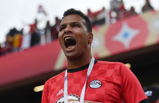 Футбол. ЧМ-2018. Матч Египет - Уругвай 