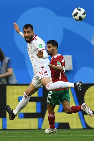 Футбол. ЧМ-2018. Матч Марокко - Иран