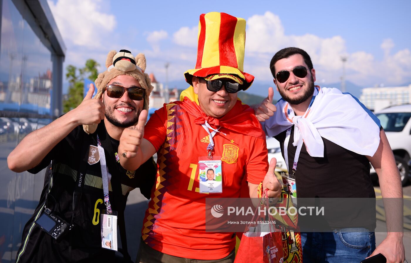 Футбол. ЧМ-2018. Матч Португалия - Испания