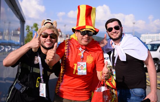 Футбол. ЧМ-2018. Матч Португалия - Испания 