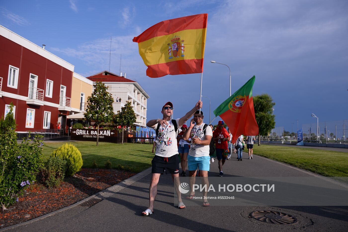 Футбол. ЧМ-2018. Матч Португалия - Испания