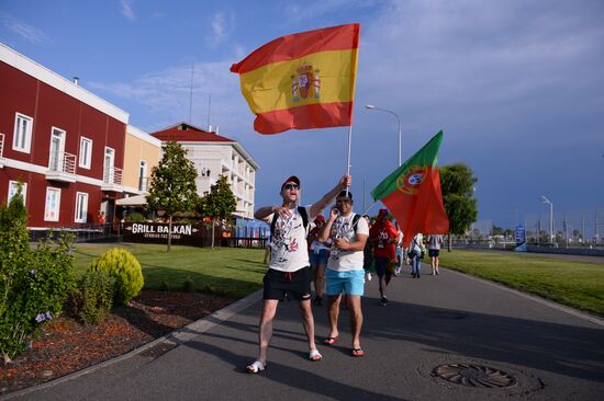 Футбол. ЧМ-2018. Матч Португалия - Испания 