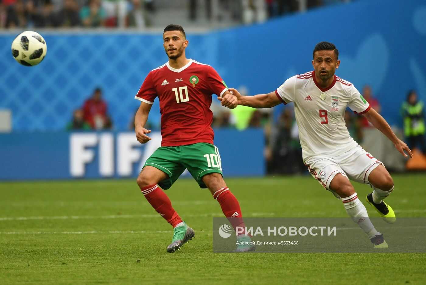 Футбол. ЧМ-2018. Матч Марокко - Иран