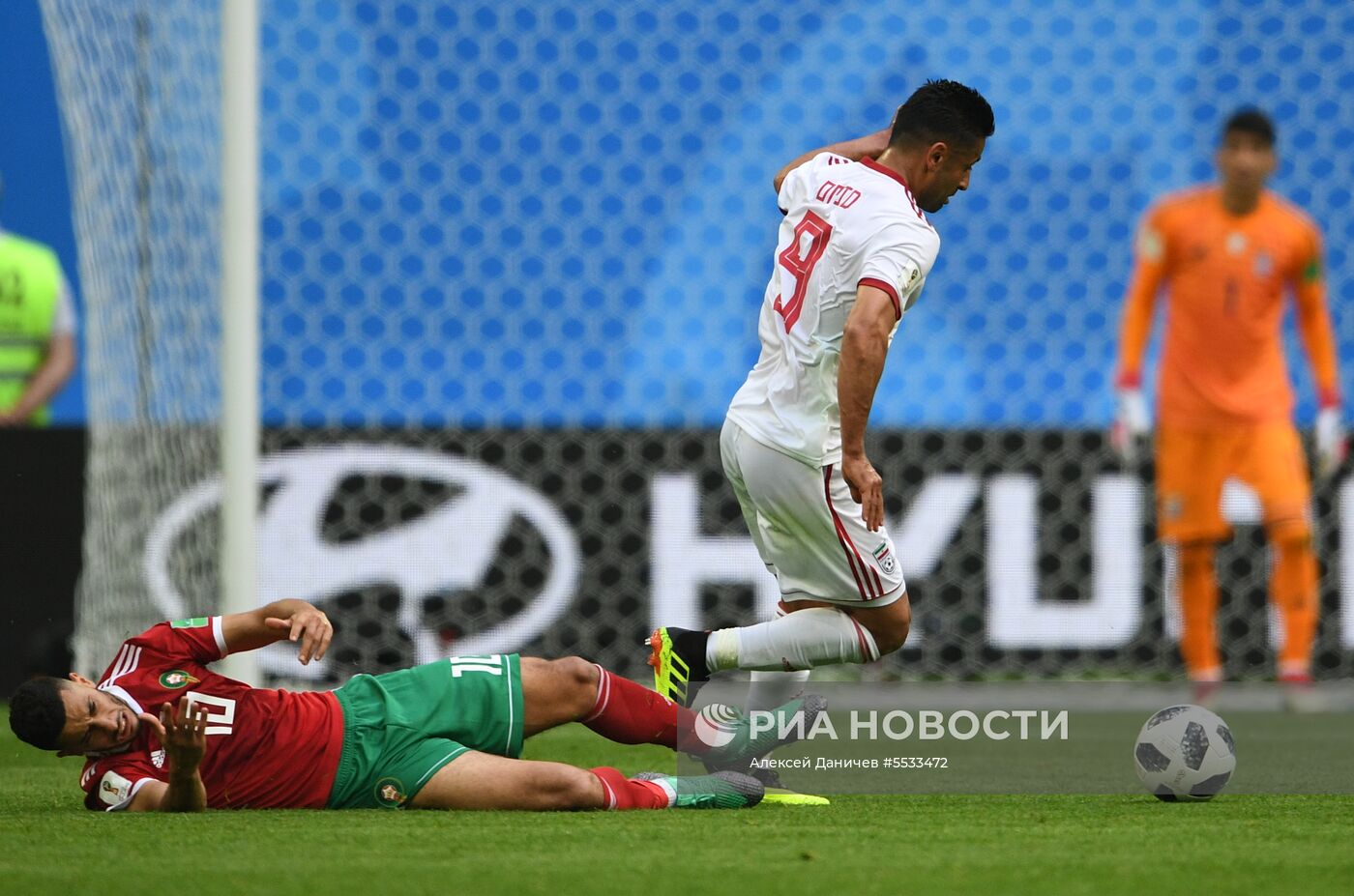 Футбол. ЧМ-2018. Матч Марокко - Иран