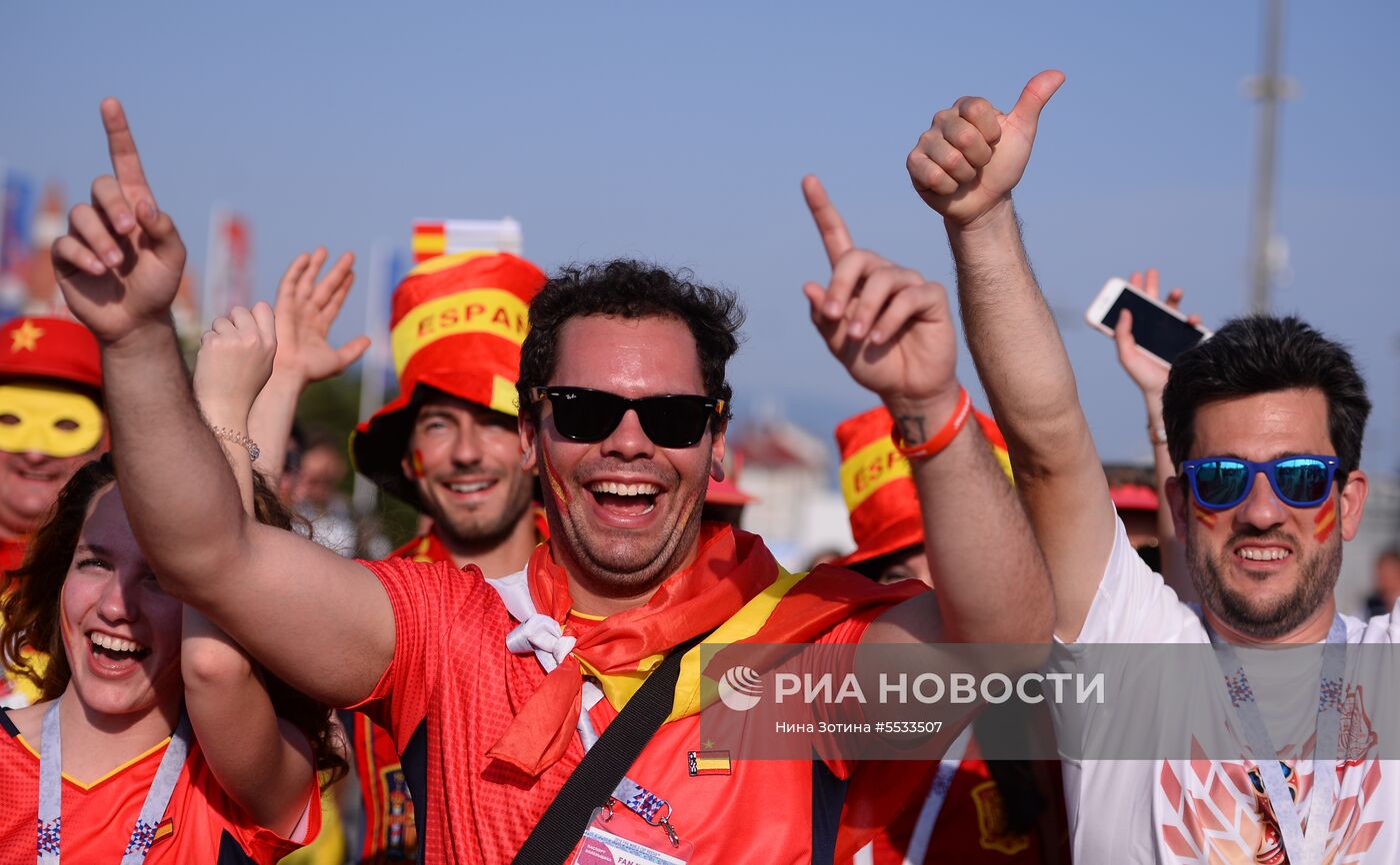 Футбол. ЧМ-2018. Матч Португалия - Испания